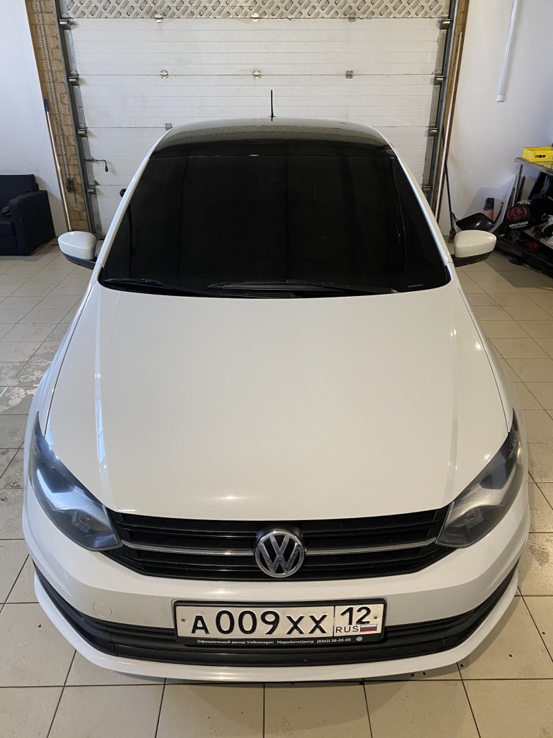 VW Polo 2021 антихром