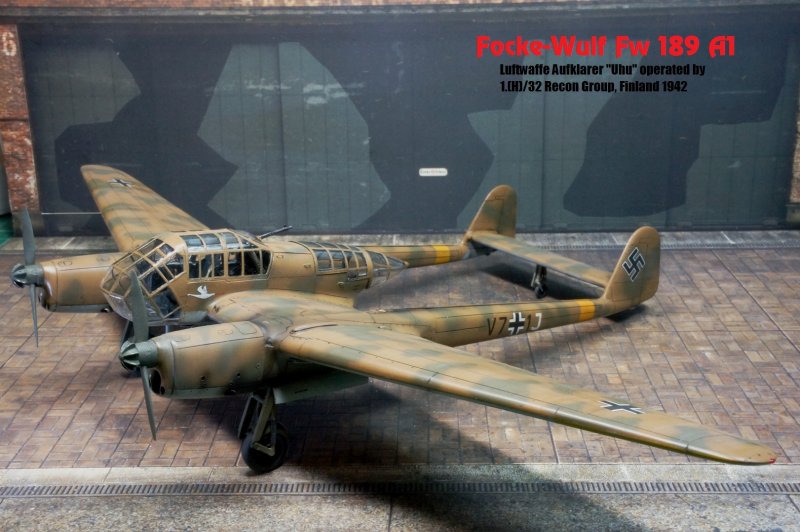 Разведывательный самолет FW-189
