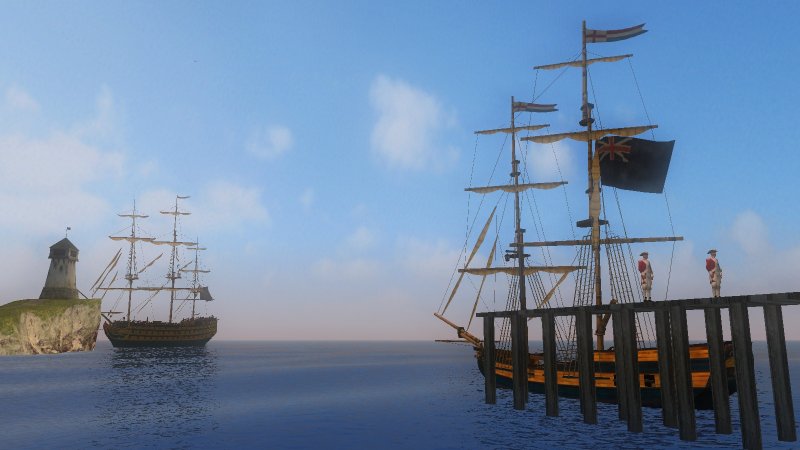 Перехватчик корабль пираты Карибского моря