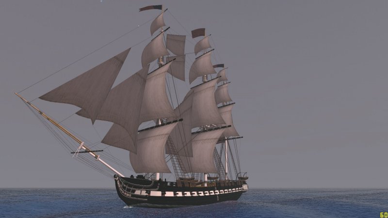 Пираты Карибского моря корабль Бриг