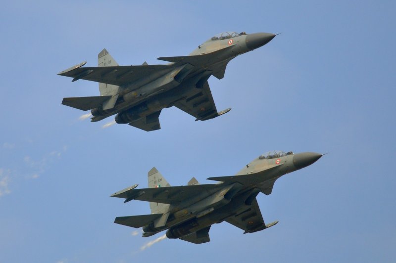 Су-30мки Индия сверху