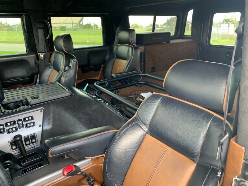 Hummer h1 салон