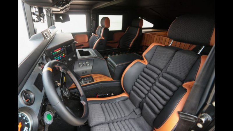 Hummer h1 салон