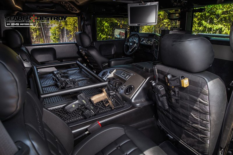 Hummer h1 салон