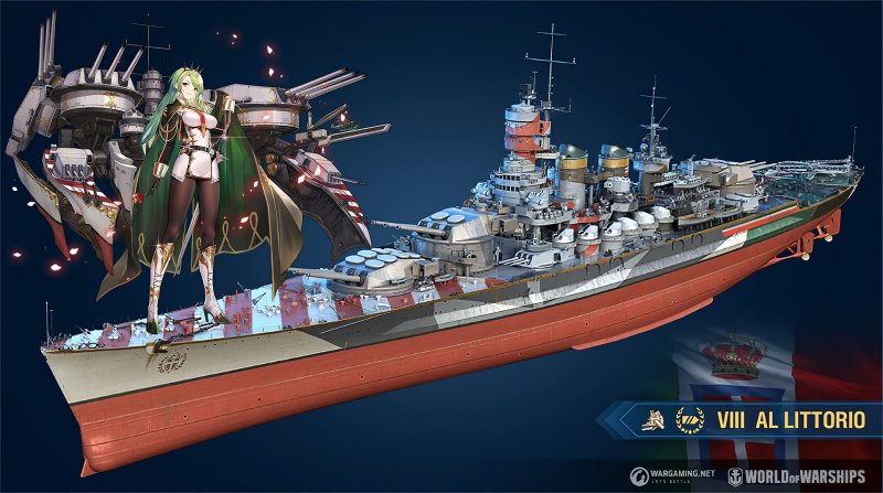 Warships эсминец Leone