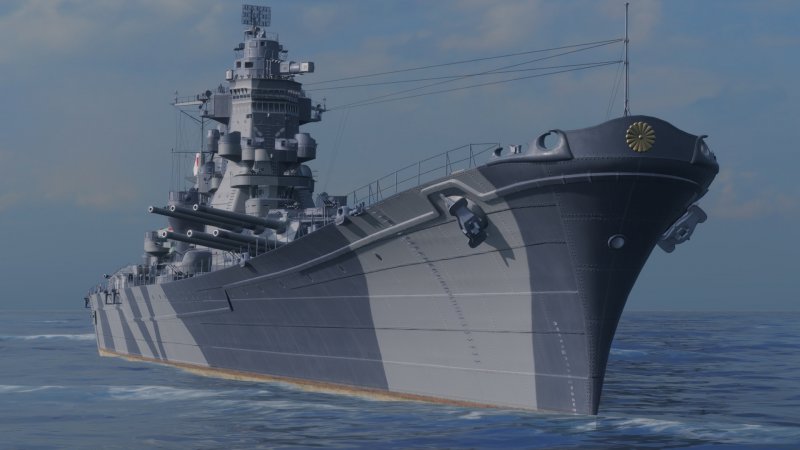 World of Warships корабль Аляска