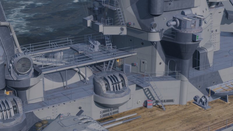 Линкор Муцу в World of Warships