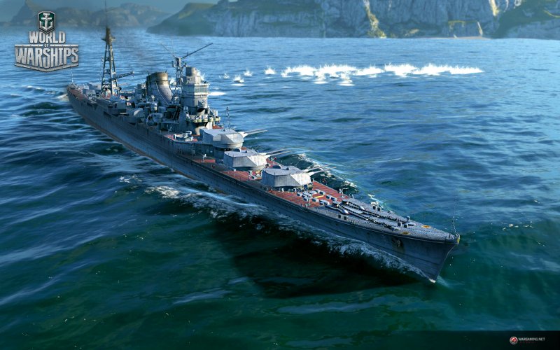 World of Warships корабль Аляска