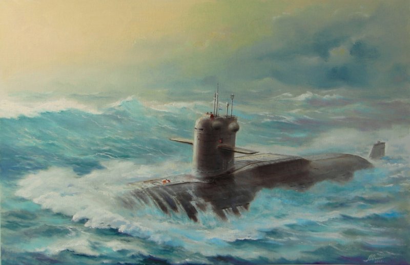 Подводная лодка РПКСН 667 Б