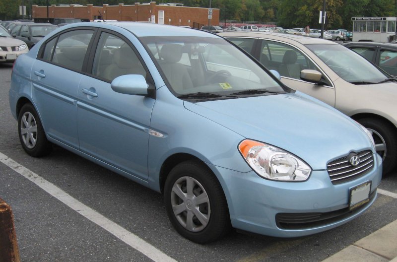 Hyundai Accent 3 поколение 2006