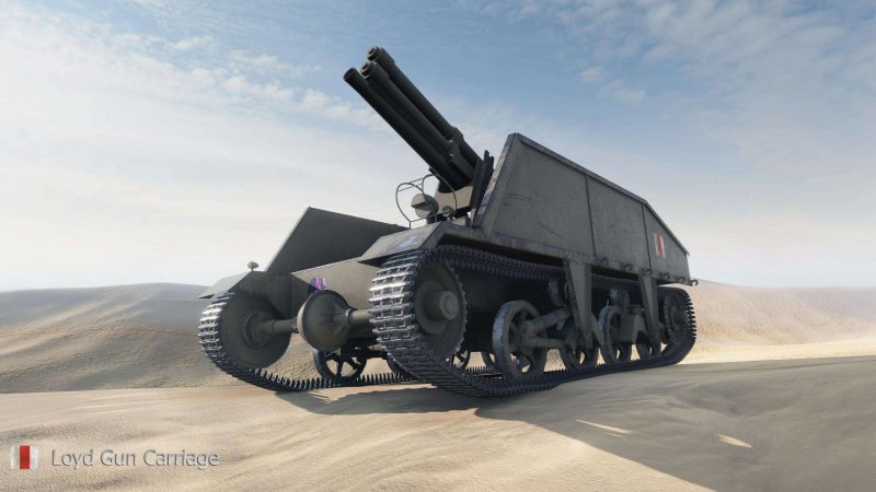 САУ Loyd Gun Carriage