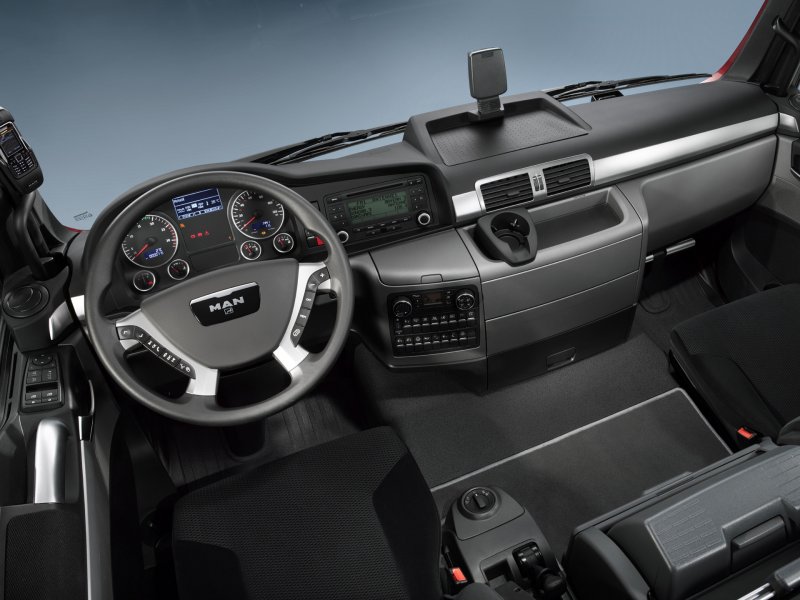 Man TGS 8x4 кабина