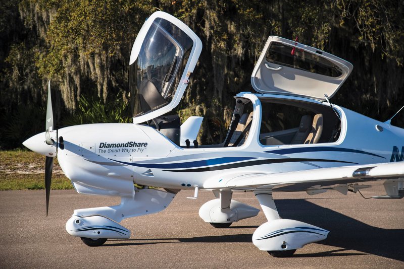 Diamond da40 ng кабина