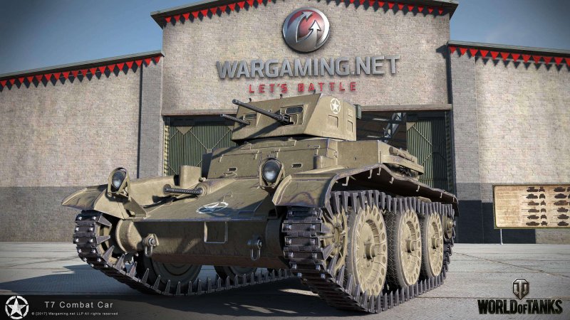 Танк t7 Combat car