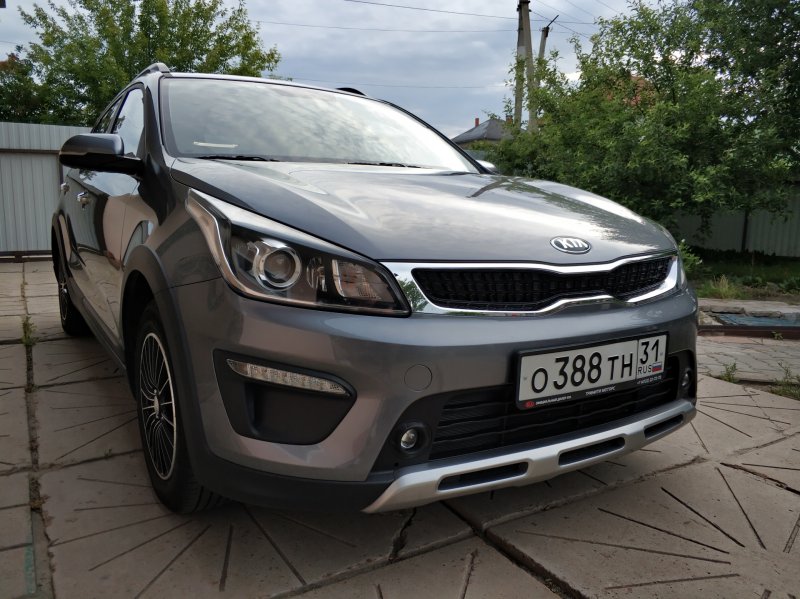 Kia Rio x-line обвес