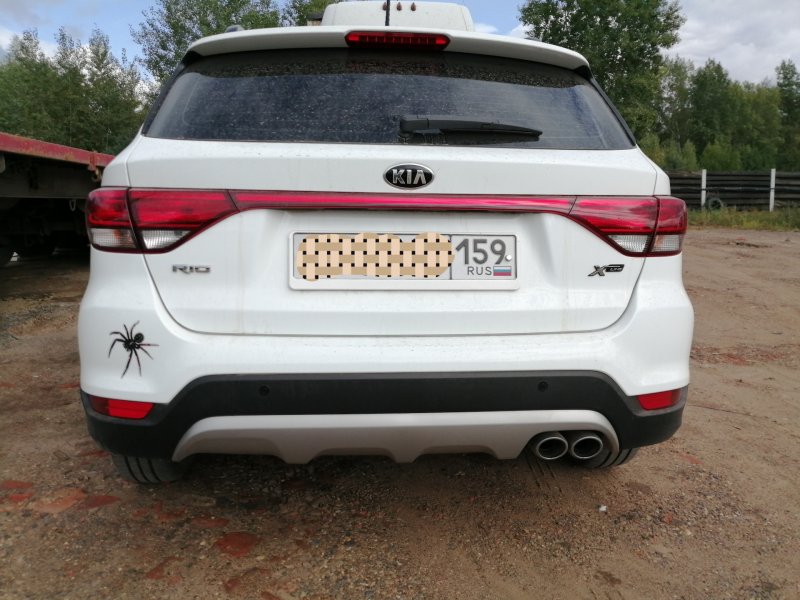 Kia Rio x-line обвес