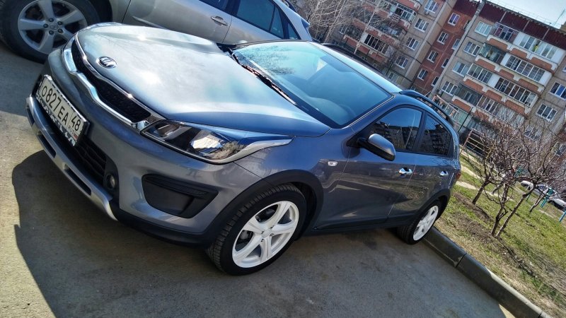 Kia Rio x-line обвес