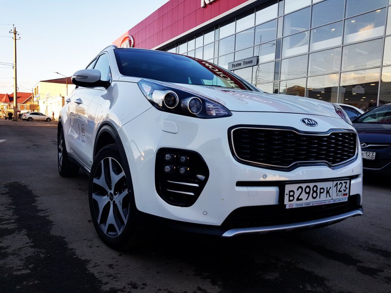 Kia Rio x-line обвес