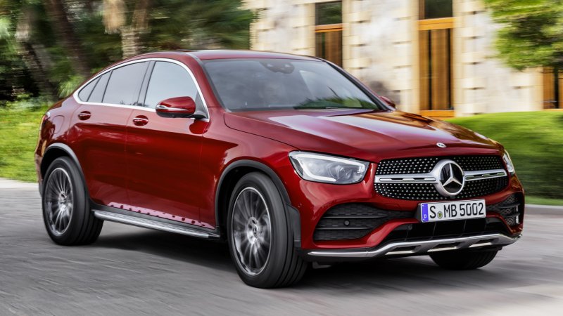 Мерседес кроссоверы GLC Coupe 2021