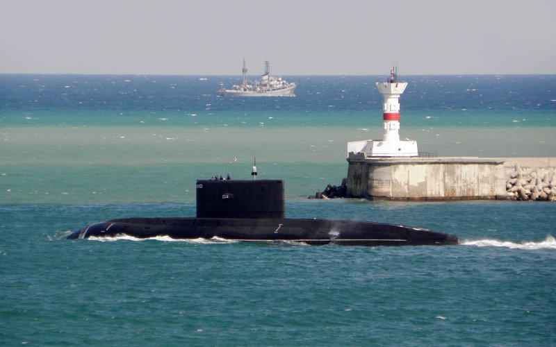 Подводная лодка ЧФ Севастополь