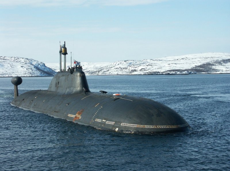 Подводная лодка акула проект 971