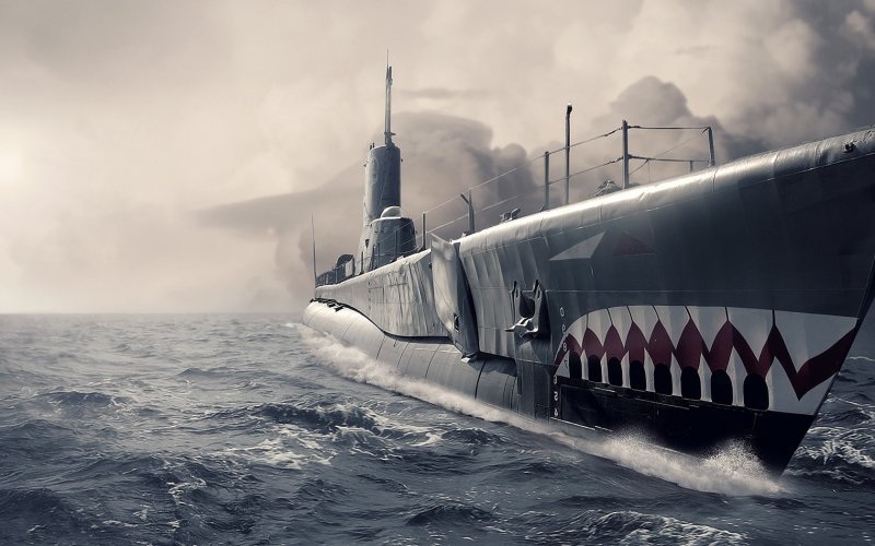 Подводная лодка тигровая акула