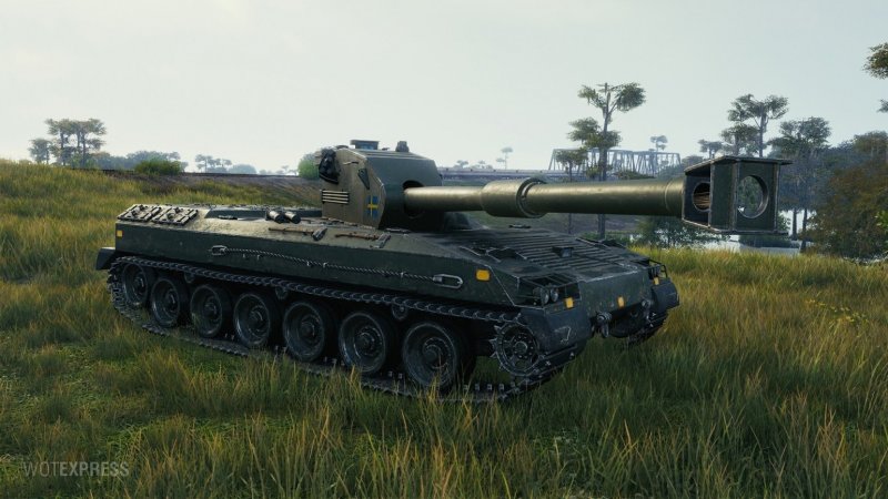 Bofors tornvagn танк World of Tanks