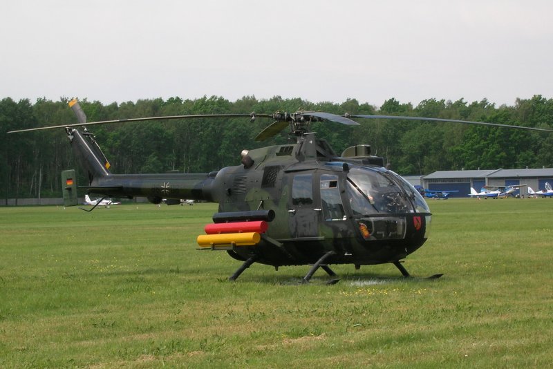 Bo-105p вертолет ФРГ