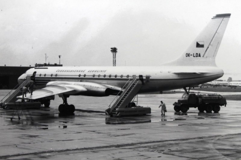 Ту-124а (прототип ту-134), СССР-45075, Новогиреево
