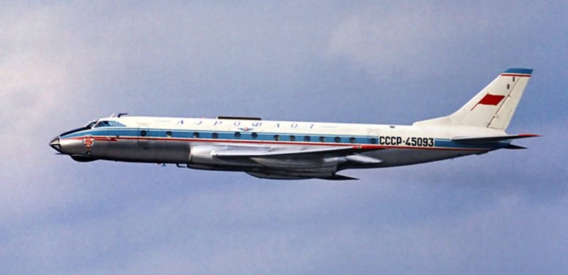 Ту 124 в Аэрофлоте