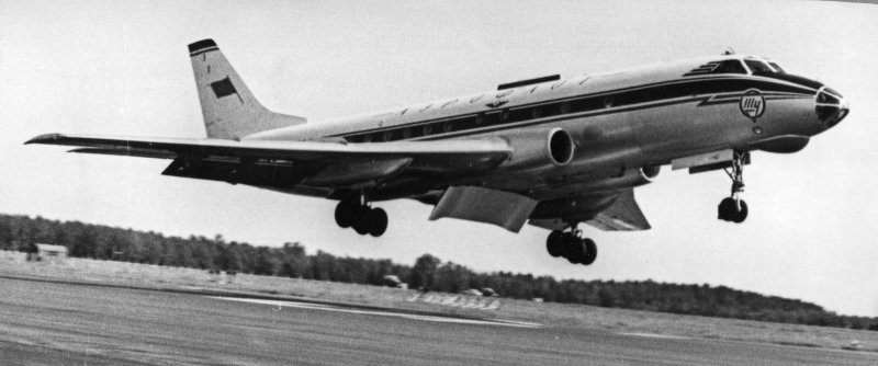 Самолёт ту-124 ш