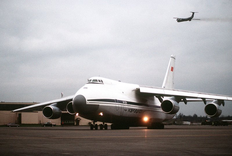 АН 124 контейнеры