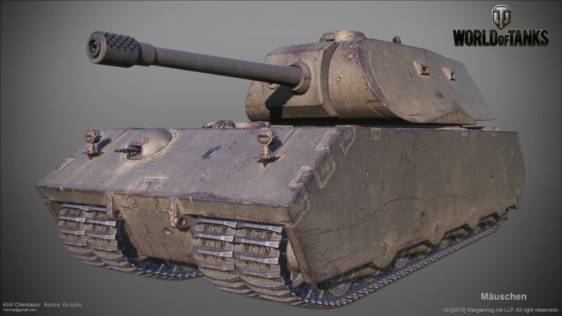Танк Mauschen в World of Tanks