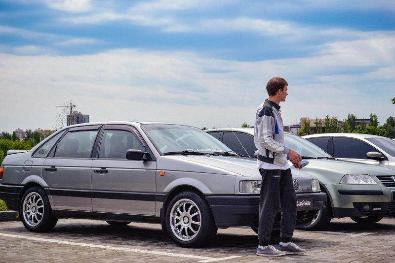 Passat b3 занижение