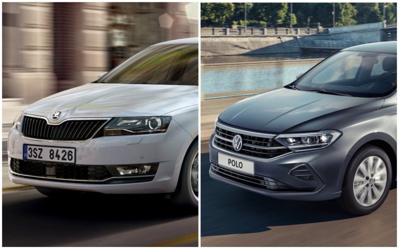 Skoda Rapid и Volkswagen Polo 2020