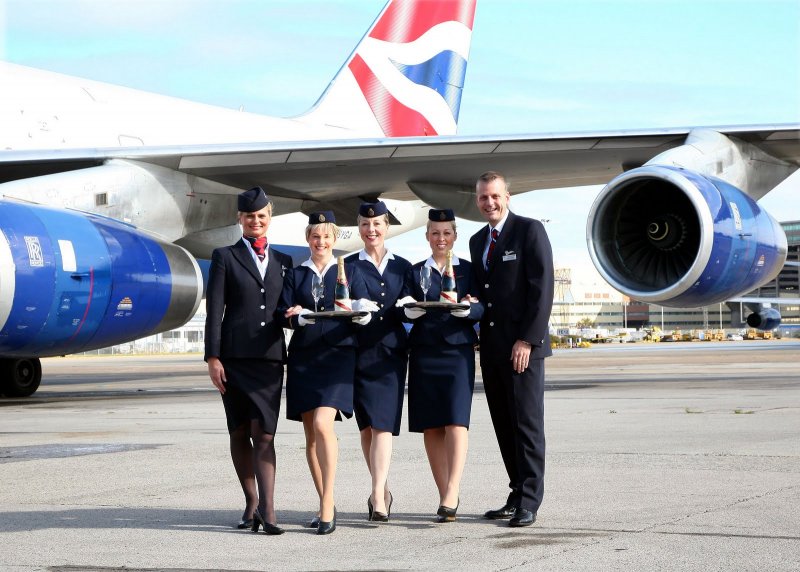 British Airways бортпроводники
