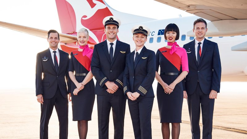 Qantas бортпроводники