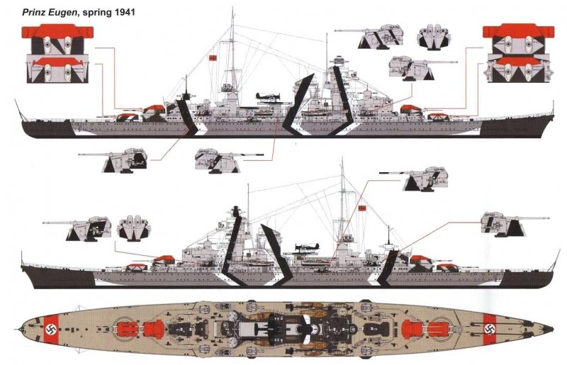 Prinz Eugen корабль