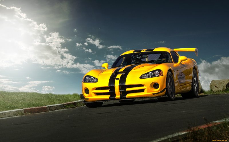 Dodge Viper srt 10 гонка
