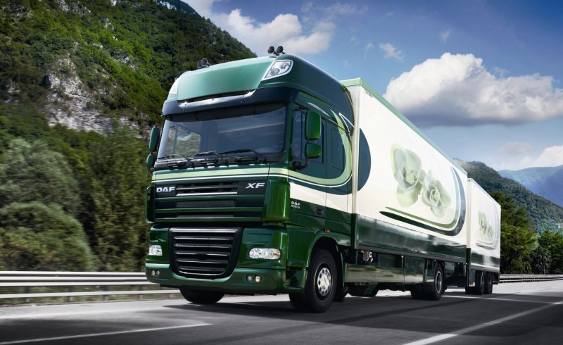 DAF XF 105 автопоезд