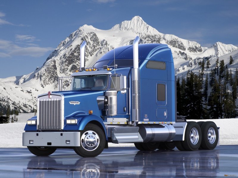 Грузовик Кенворт w900