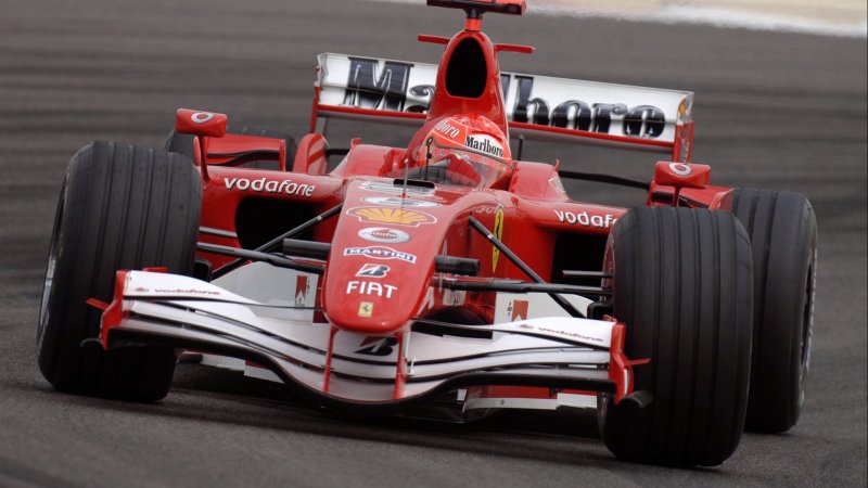 Болиды Ferrari f1