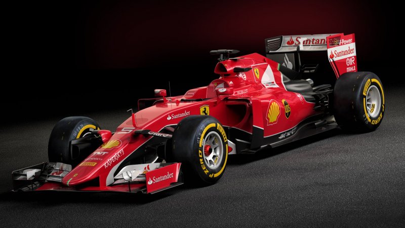 Болиды Ferrari f1