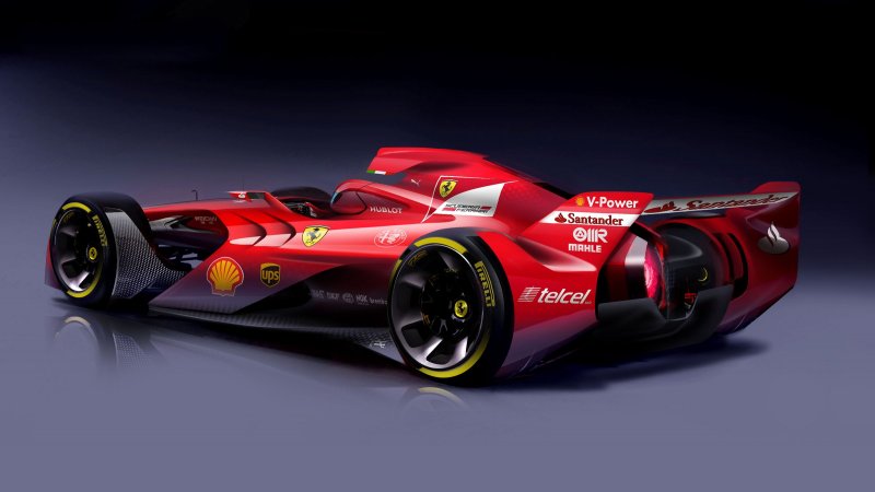 Болид Феррари 2021 f1