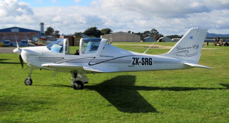 Tecnam p2002 Sierra салон