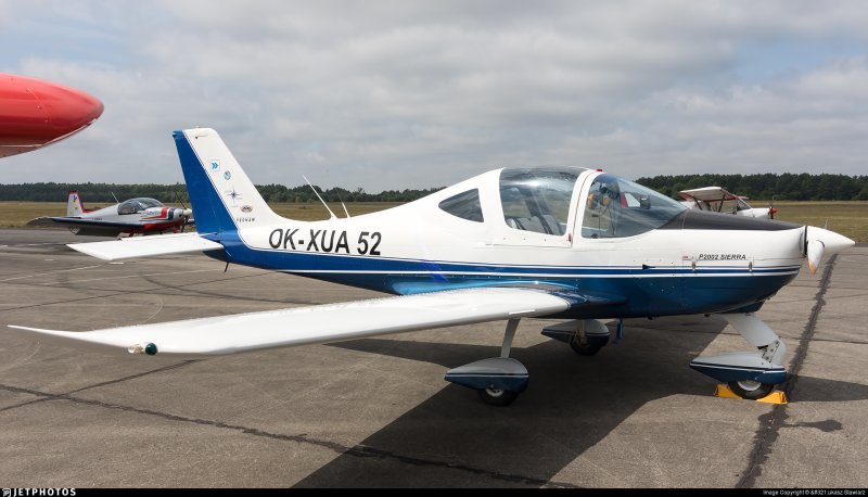 Tecnam p2002 JF приборы