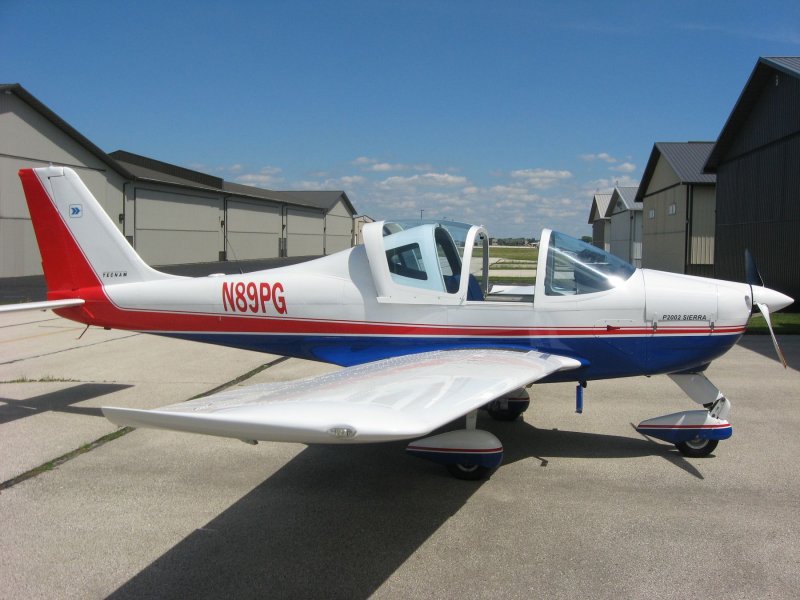 Самолет Tecnam p2002jf Sierra бортовой ra-01792