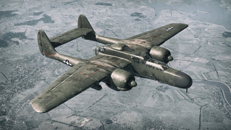 Истребители р-61 «черная вдова»