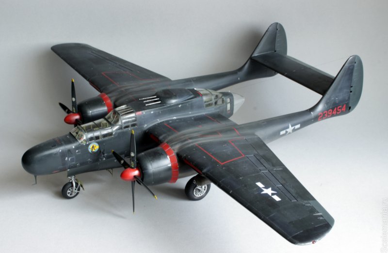Самолёт p-61 Black Widow