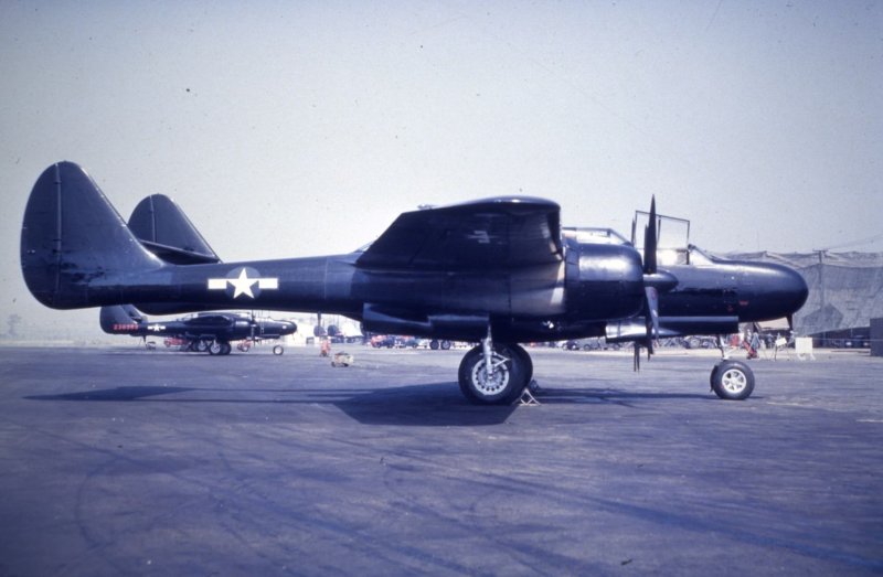 P-61 Black Widow кабина